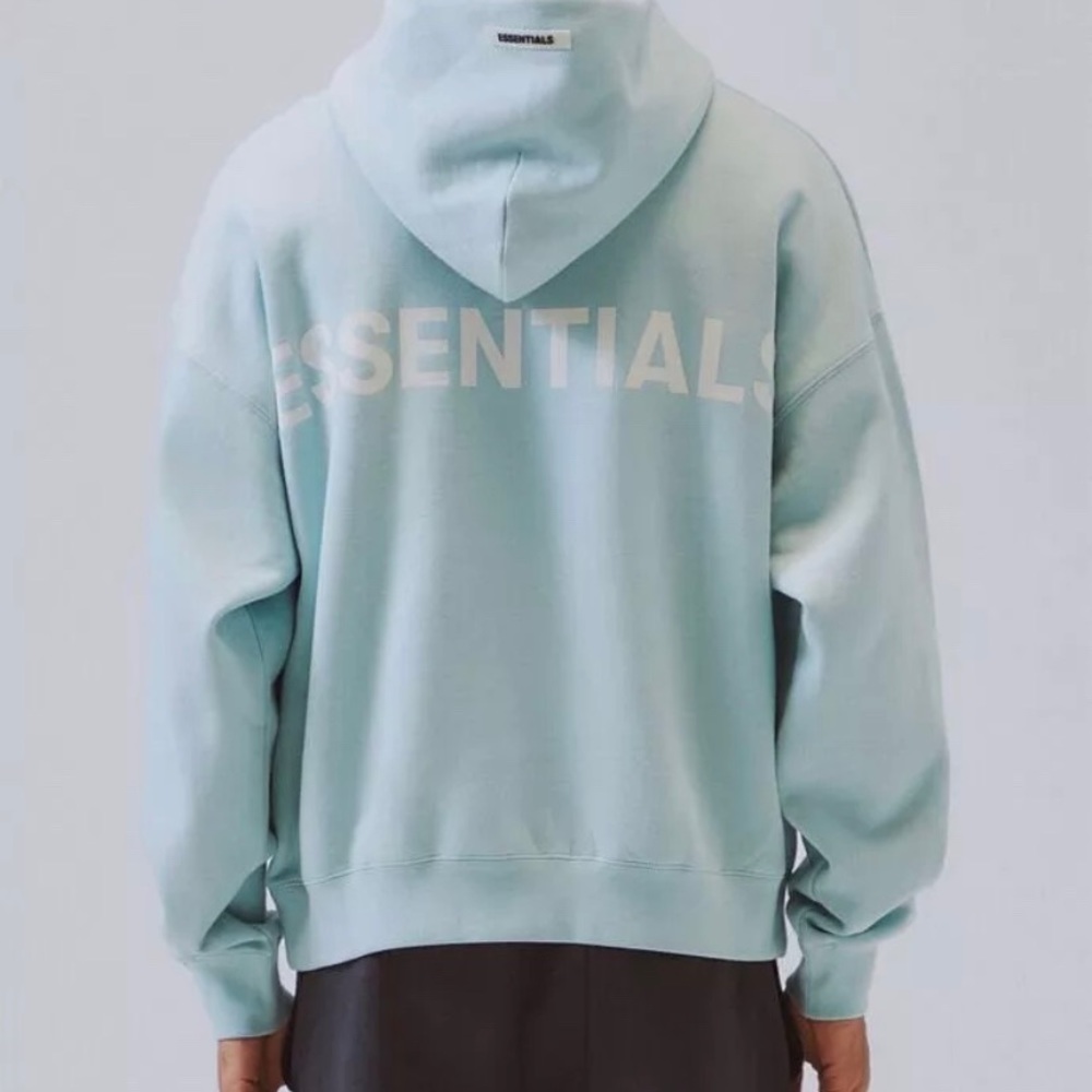 Fog essentials hoodie pullover blue XS